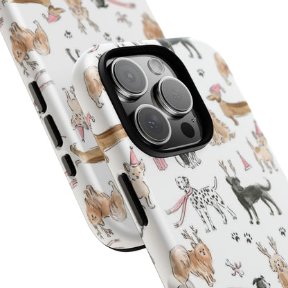 Wagging Winter iPhone Case