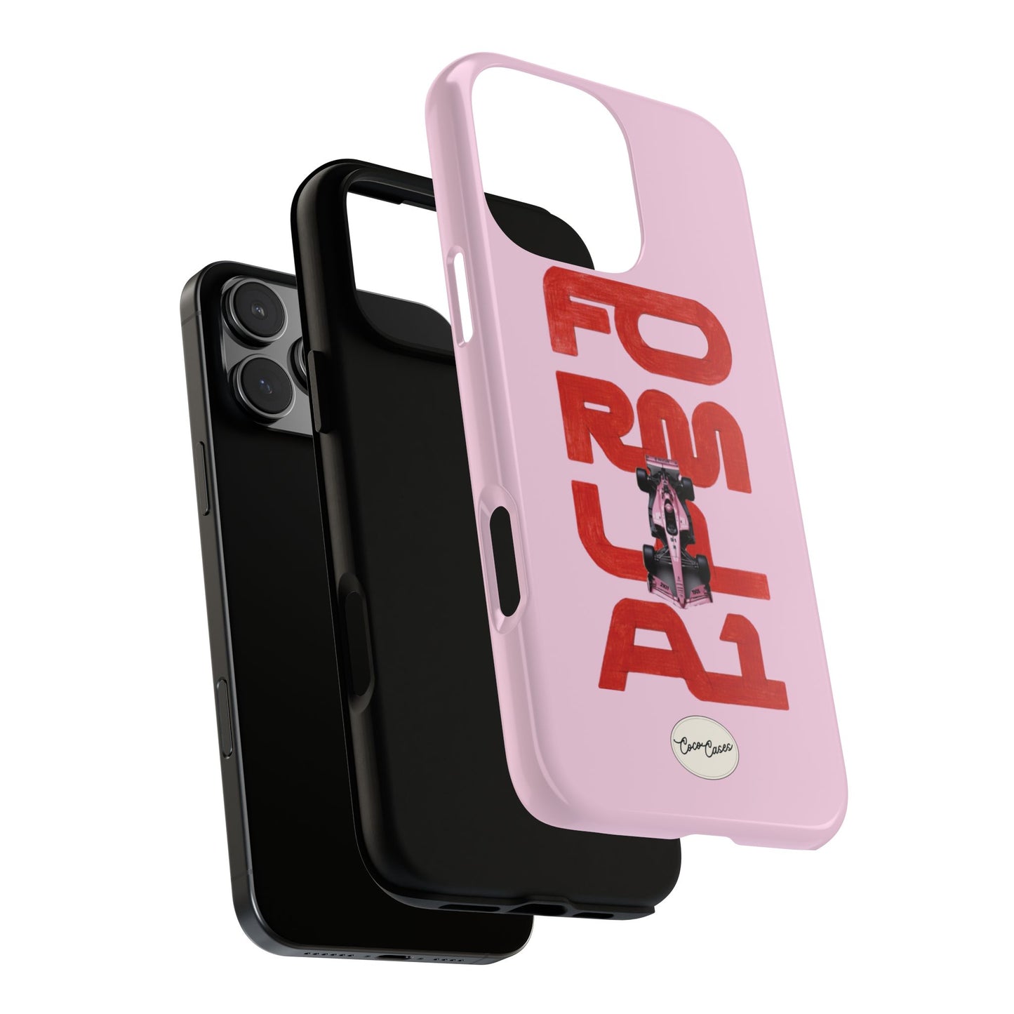 Pink Pitstop iPhone Case