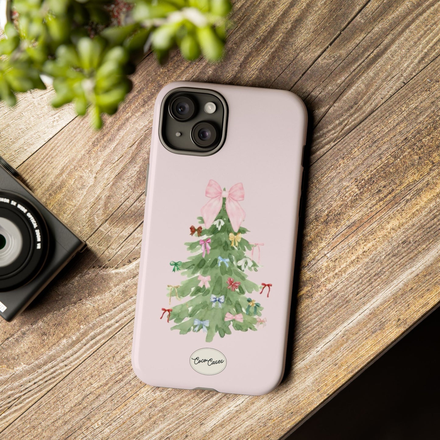 Blush & Pine iPhone Case