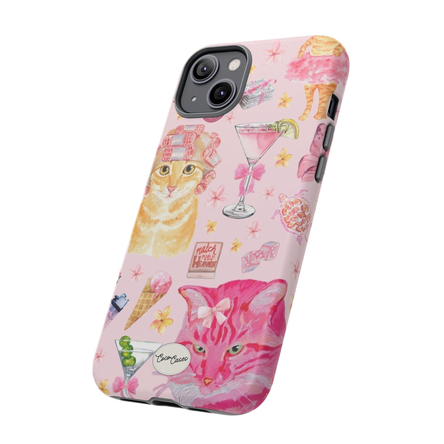 Cat Clutter iPhone Case