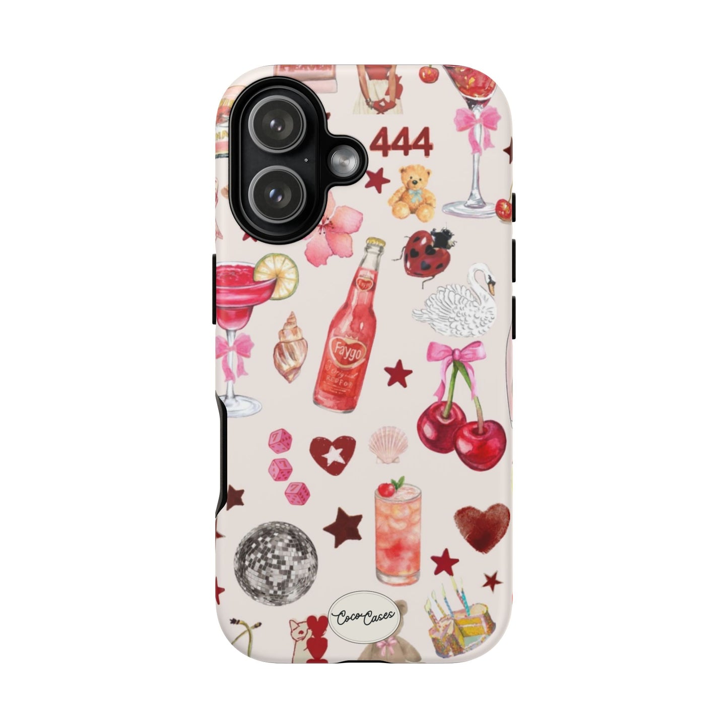 Pink Clutter iPhone Case