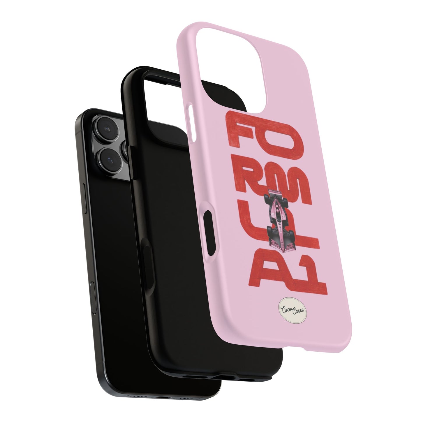Pink Pitstop iPhone Case