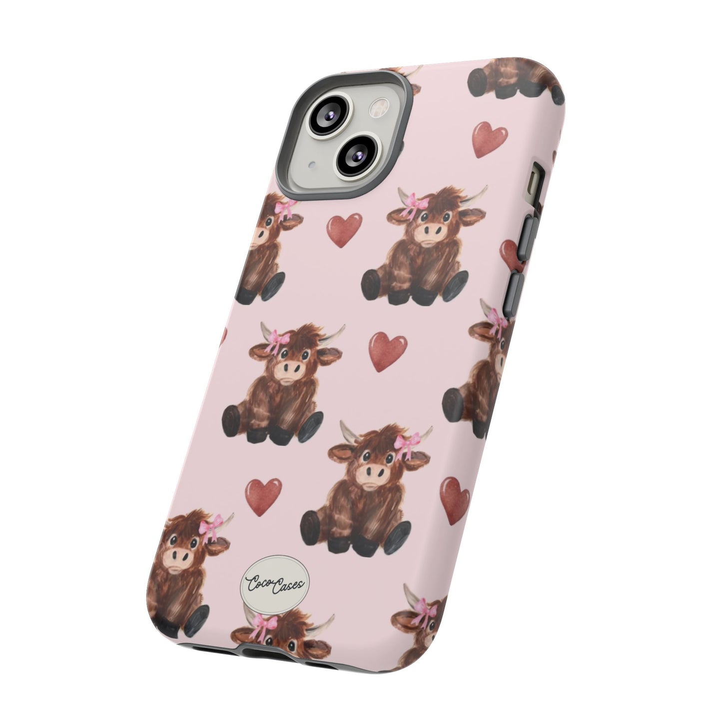 Highland Hearts iPhone Case