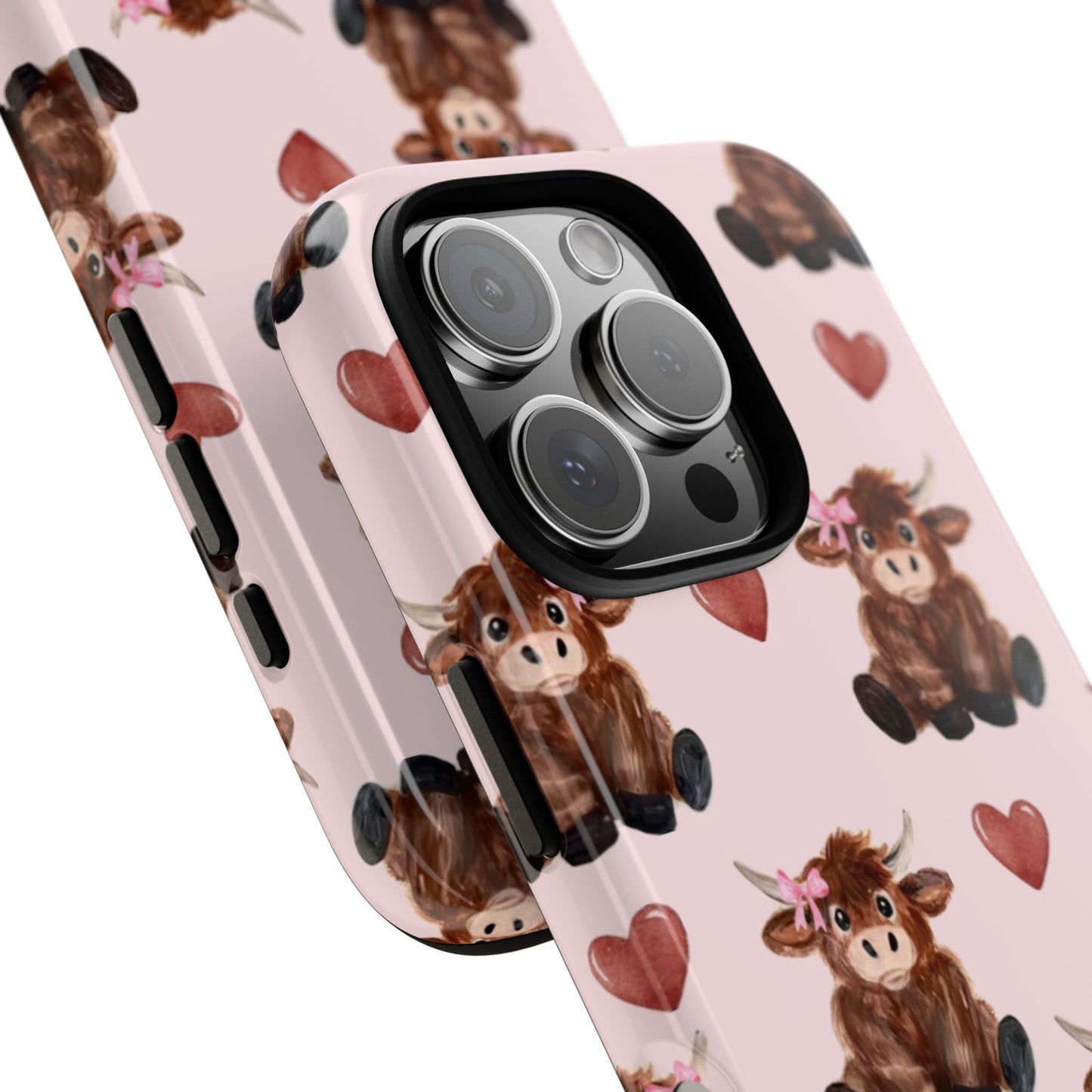 Highland Hearts iPhone Case