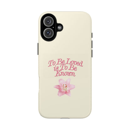 to be loved iPhone Case