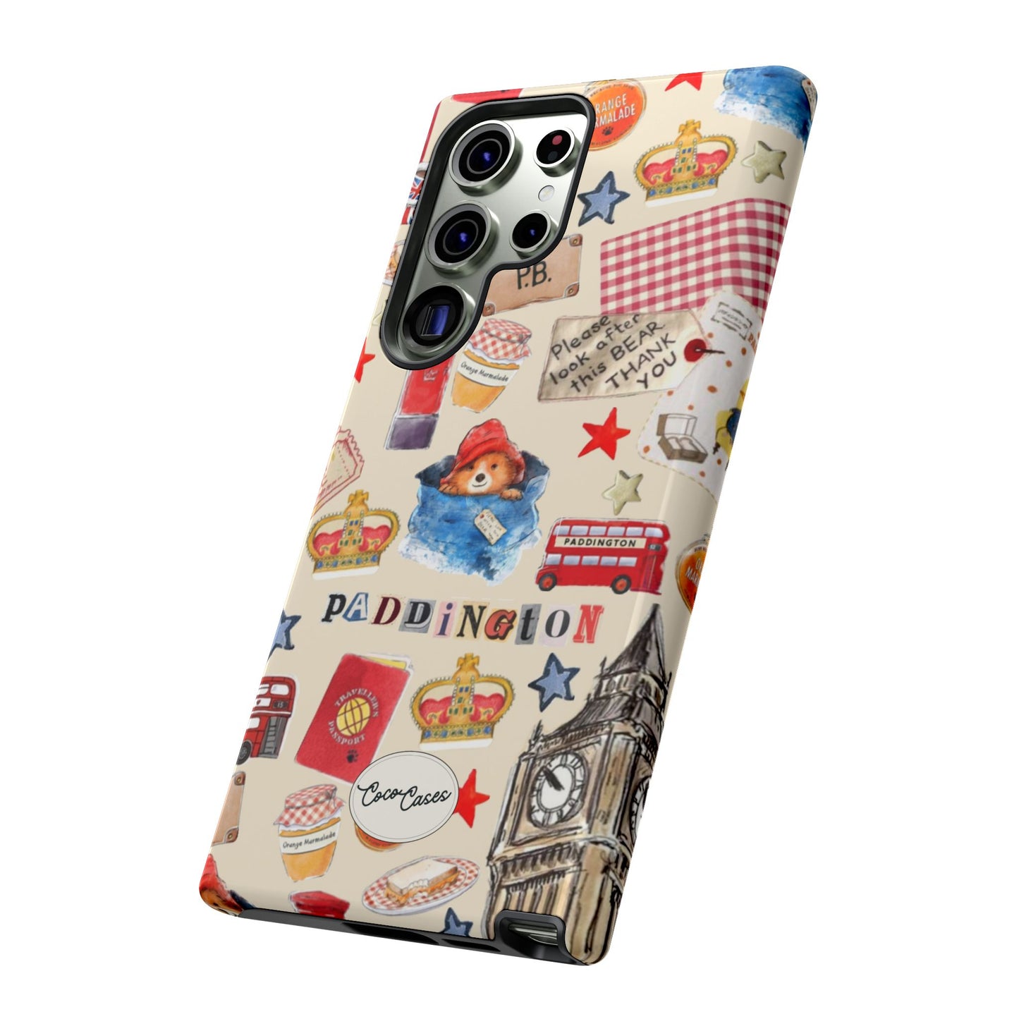 London Bear Samsung Case