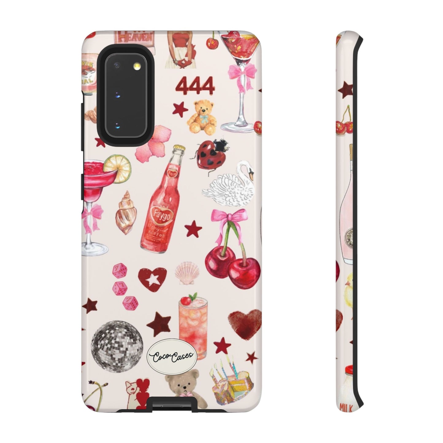 Pink Clutter Samsung Case