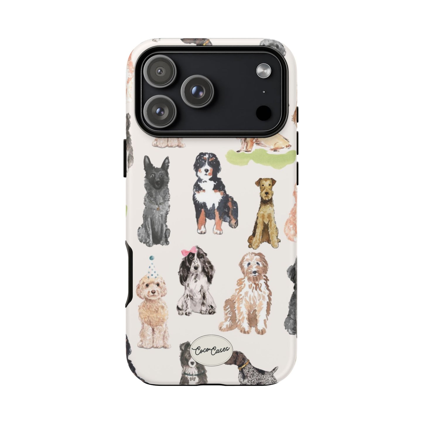 Puppy Party iPhone Case