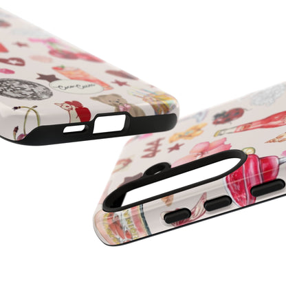 Pink Clutter Samsung Case