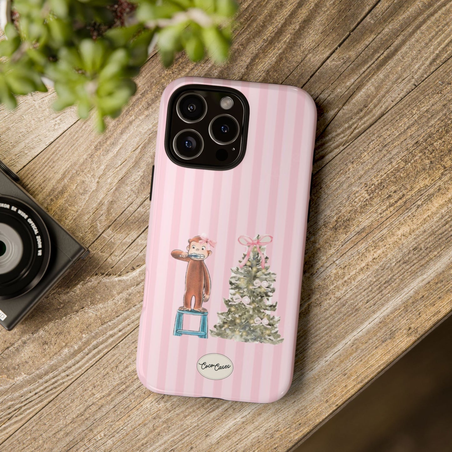 Curious Christmas iPhone Case