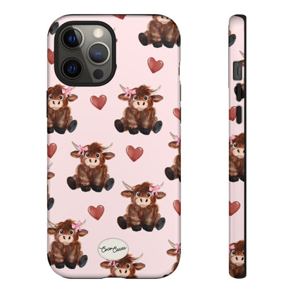 Highland Hearts iPhone Case