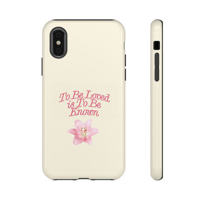 to be loved iPhone Case