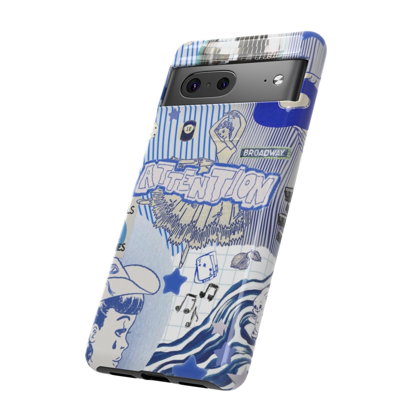 Attention Blues Google Pixel Case