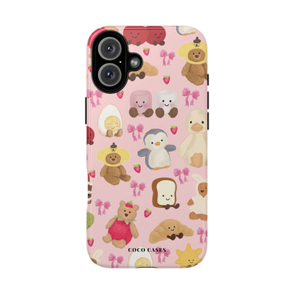 Pink Teddies iPhone Case