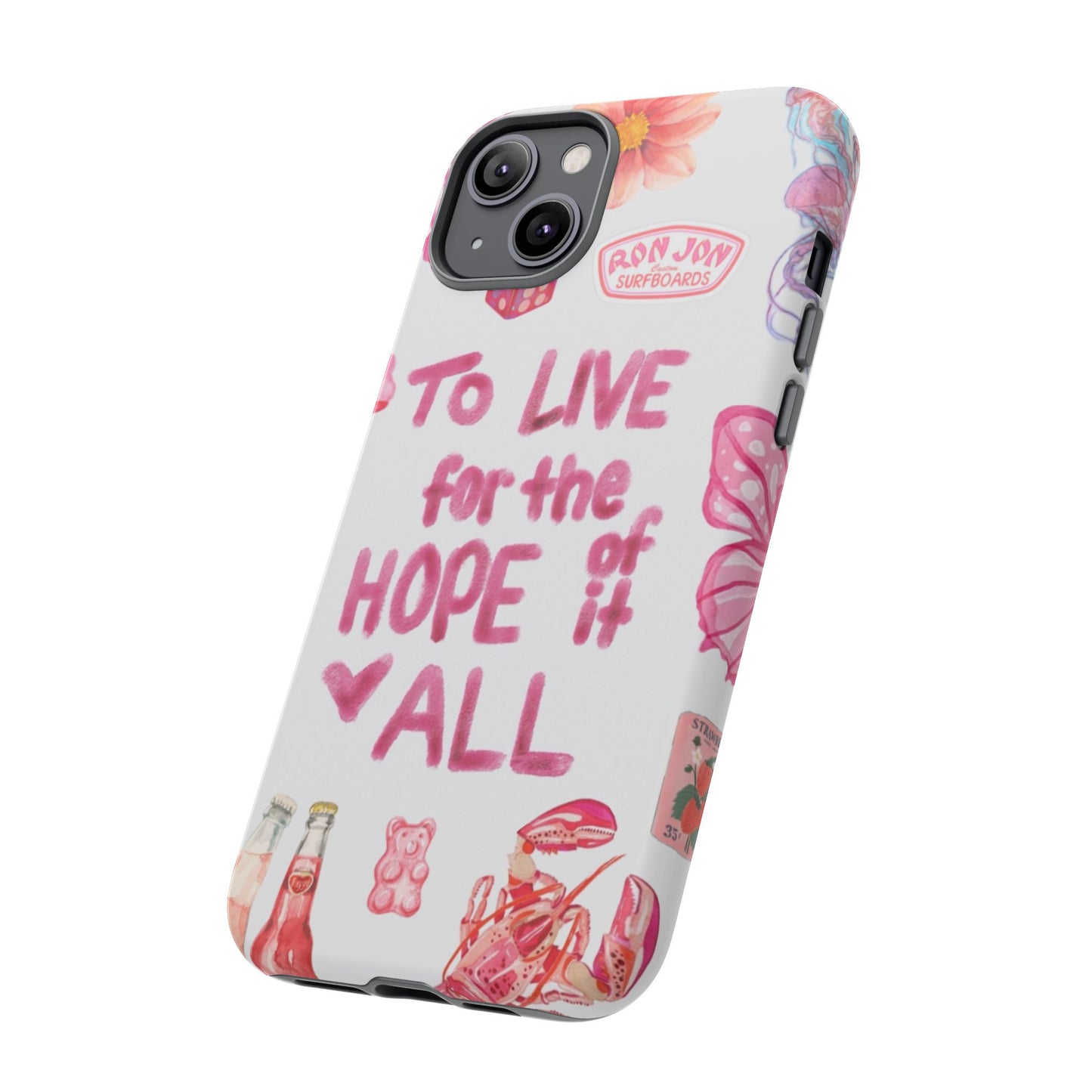 to live for the hope of it all iPhone Case