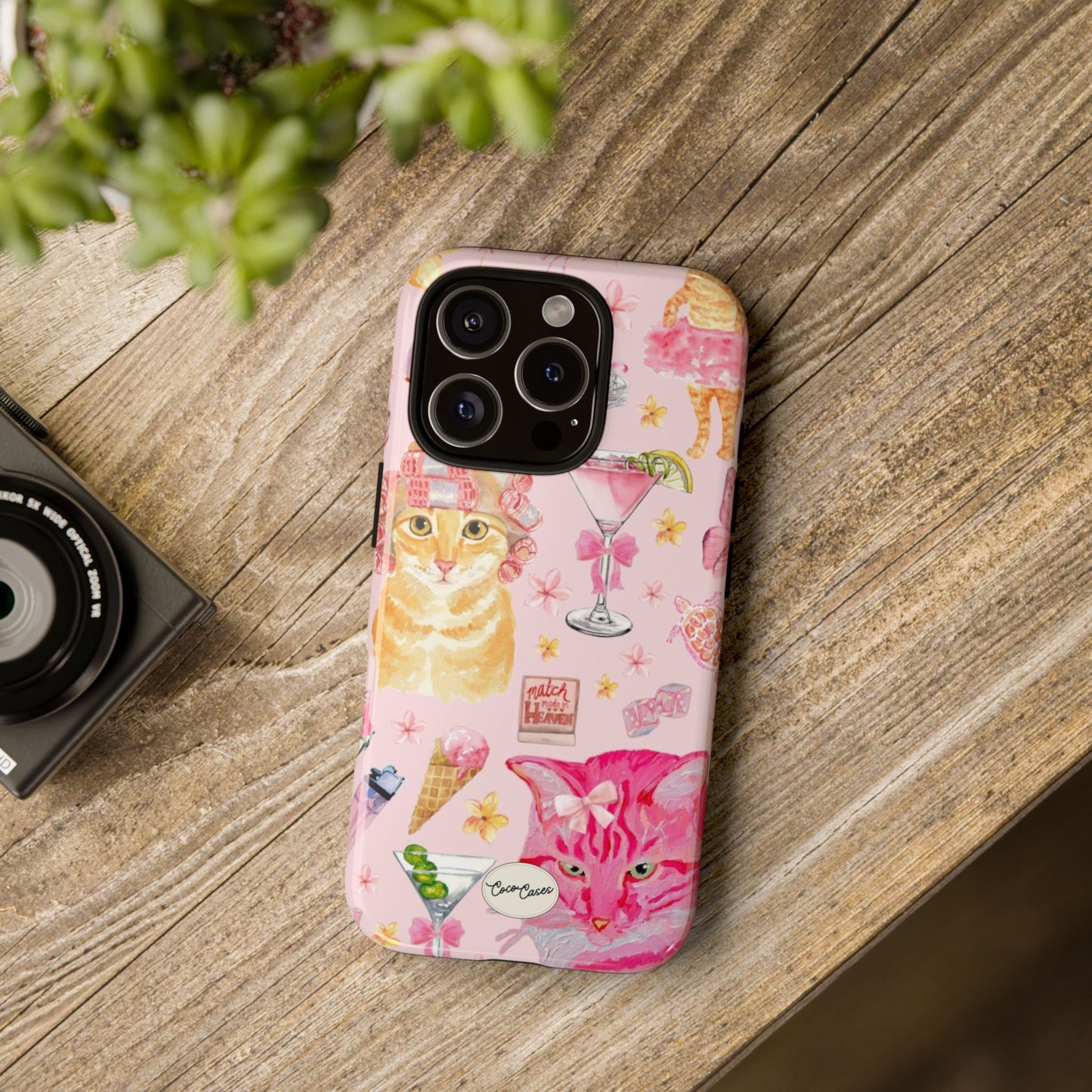 Cat Clutter iPhone Case