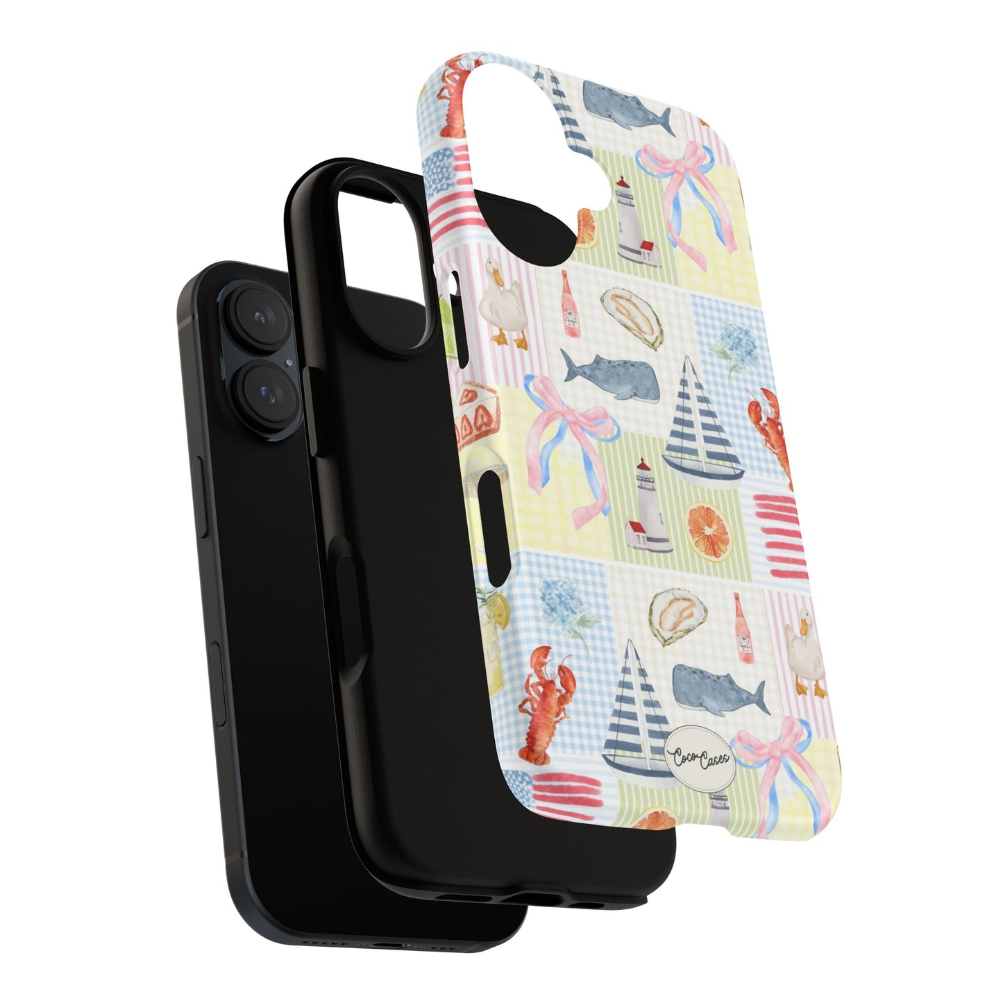 Pretty Patchwork iPhone Case