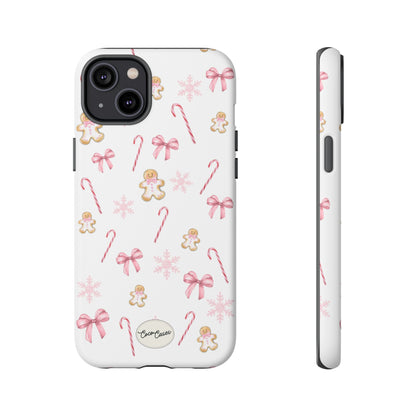 Pink Christmas iPhone Case