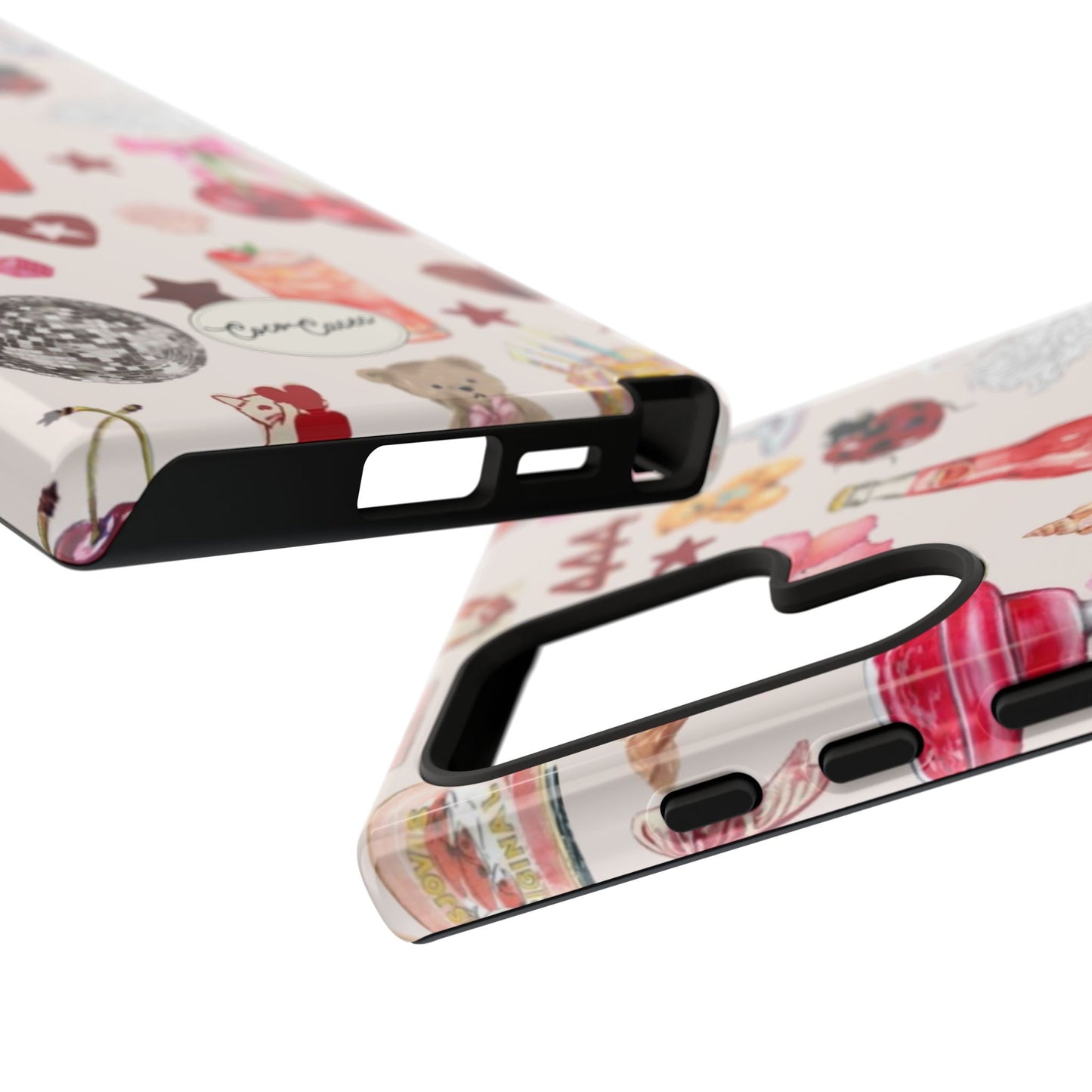 Pink Clutter Samsung Case
