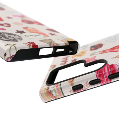 Pink Clutter Samsung Case