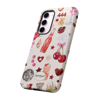 Pink Clutter Samsung Case