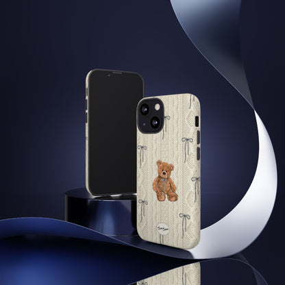 Little Bow Bear iPhone Case