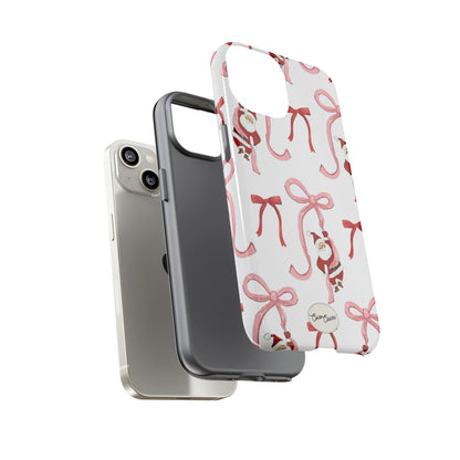 Santa’s Bow Ride iPhone Case