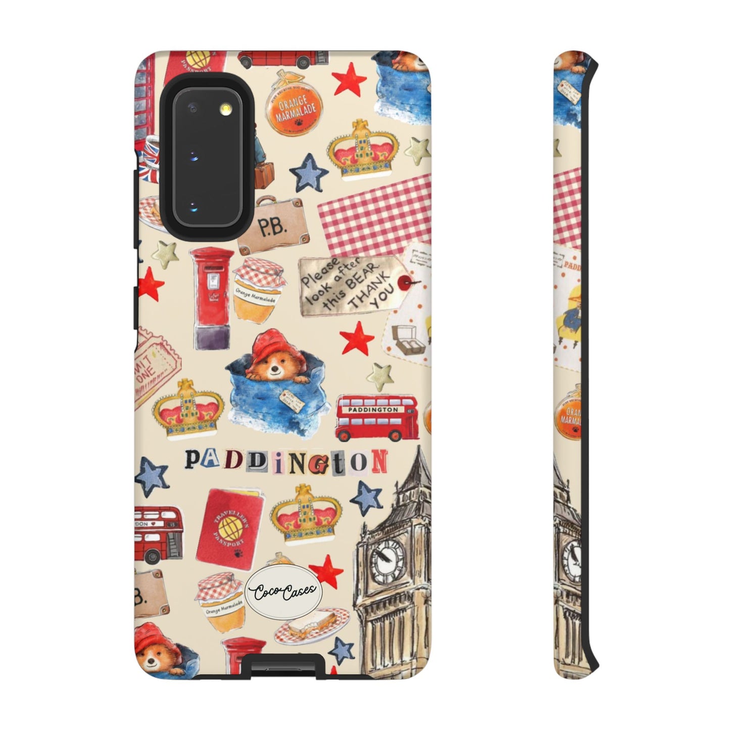 London Bear Samsung Case