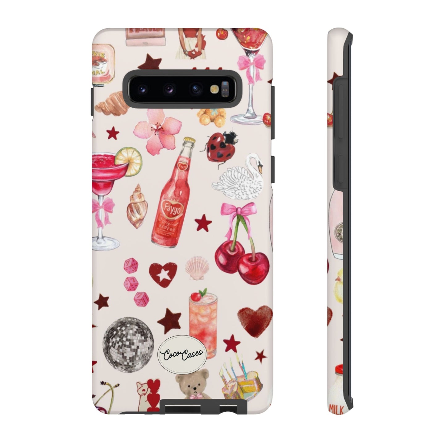 Pink Clutter Samsung Case