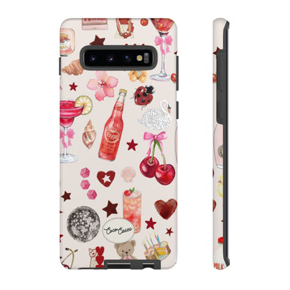 Pink Clutter Samsung Case