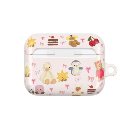 Pink Teddy AirPod Cases