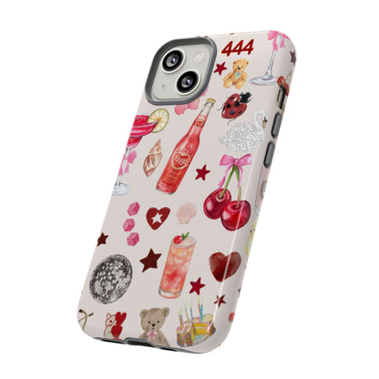 Pink Clutter iPhone Case