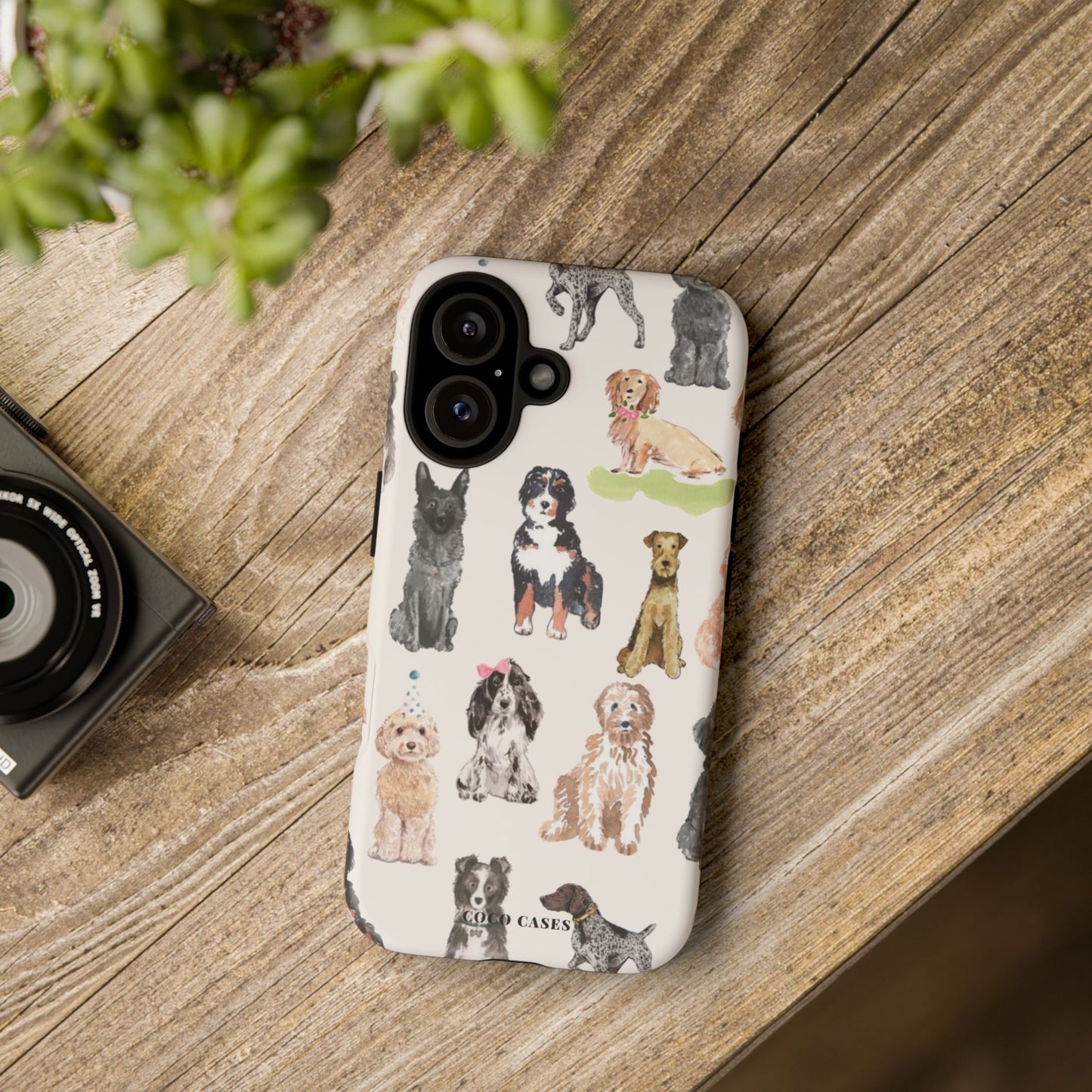 Puppy Party iPhone Case