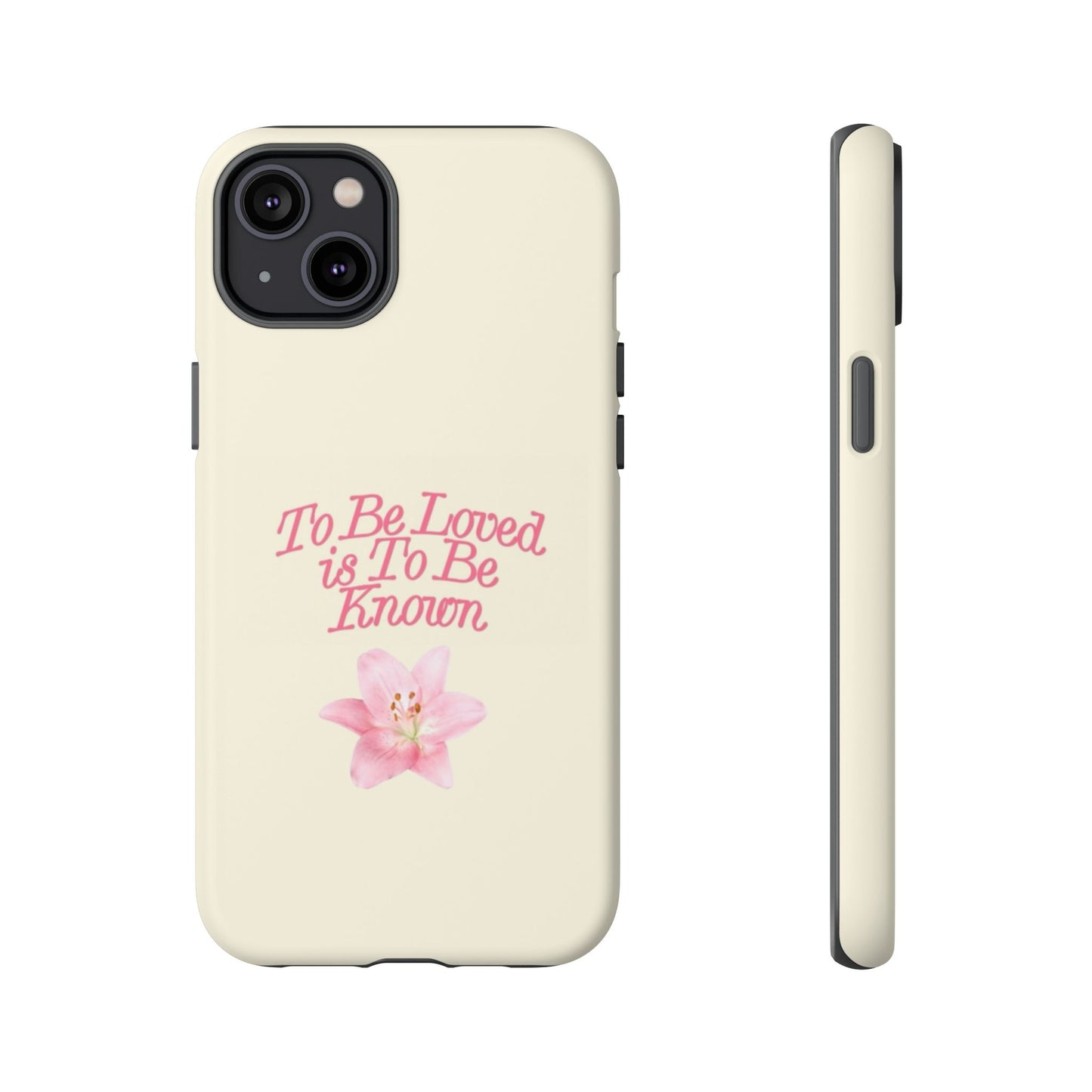 to be loved iPhone Case