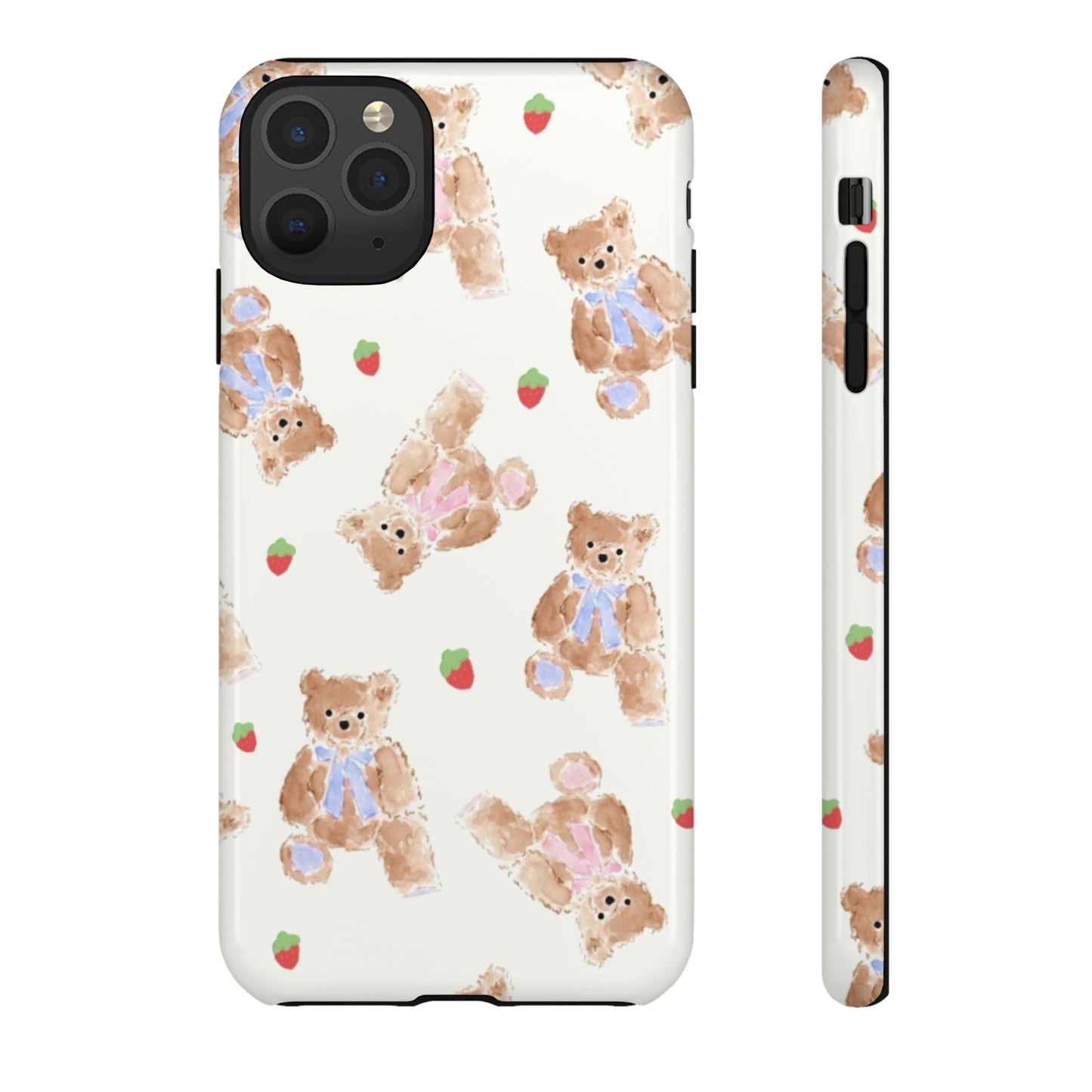 Bears and Berries iPhone Case