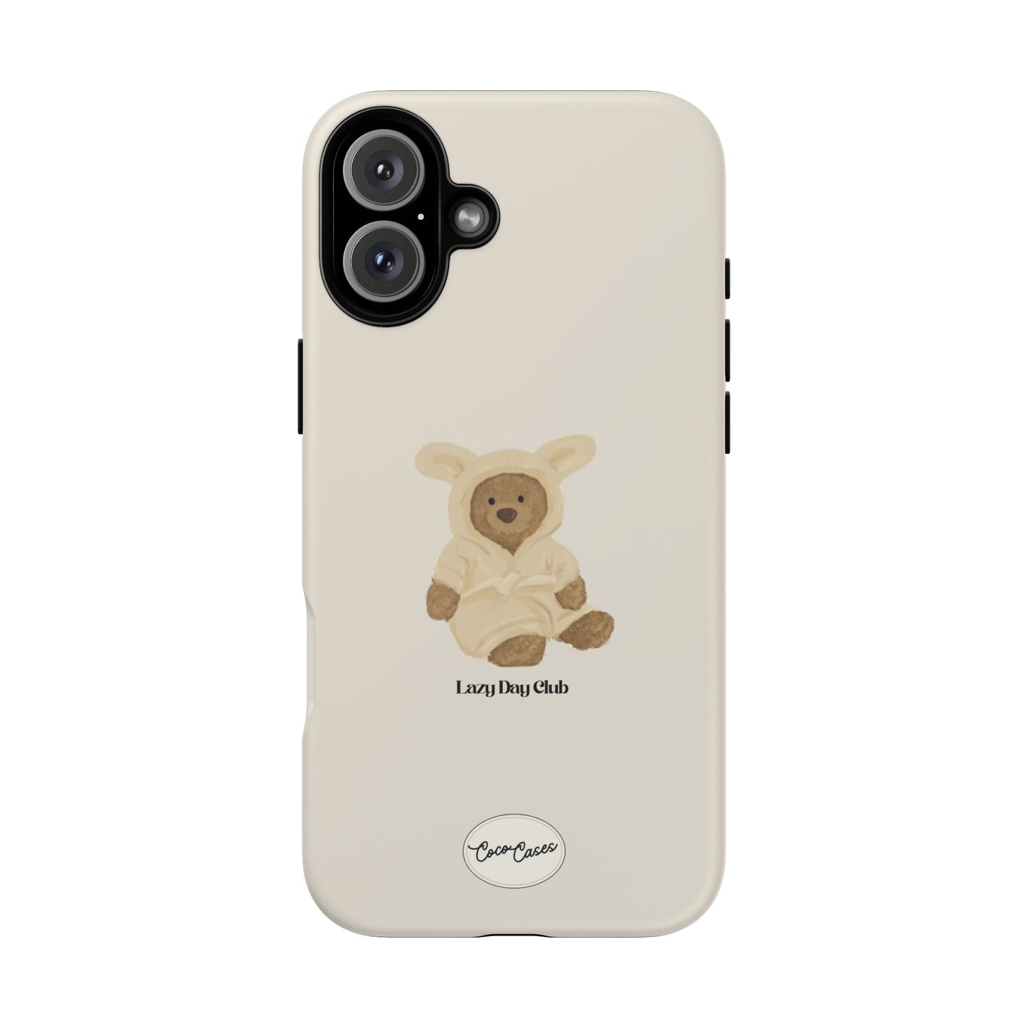 Lazy Day Club iPhone Case