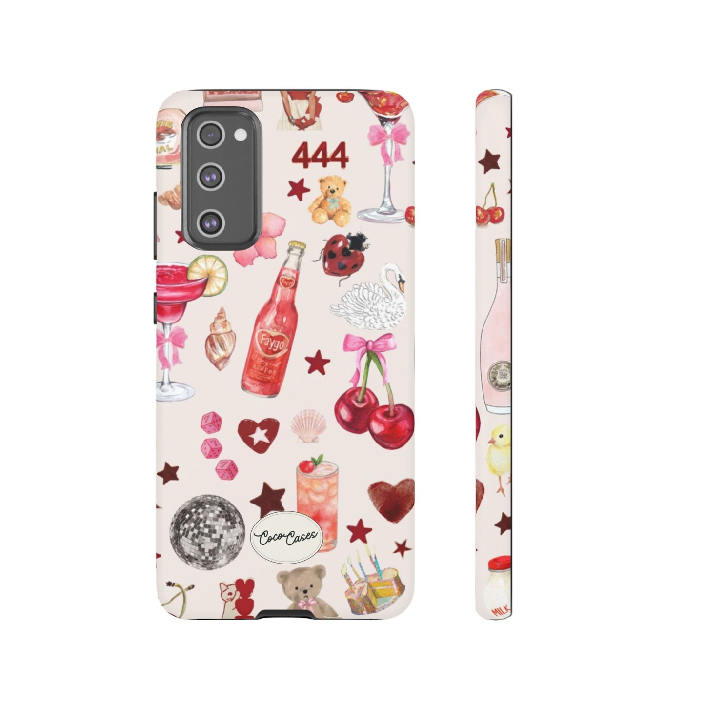 Pink Clutter Samsung Case
