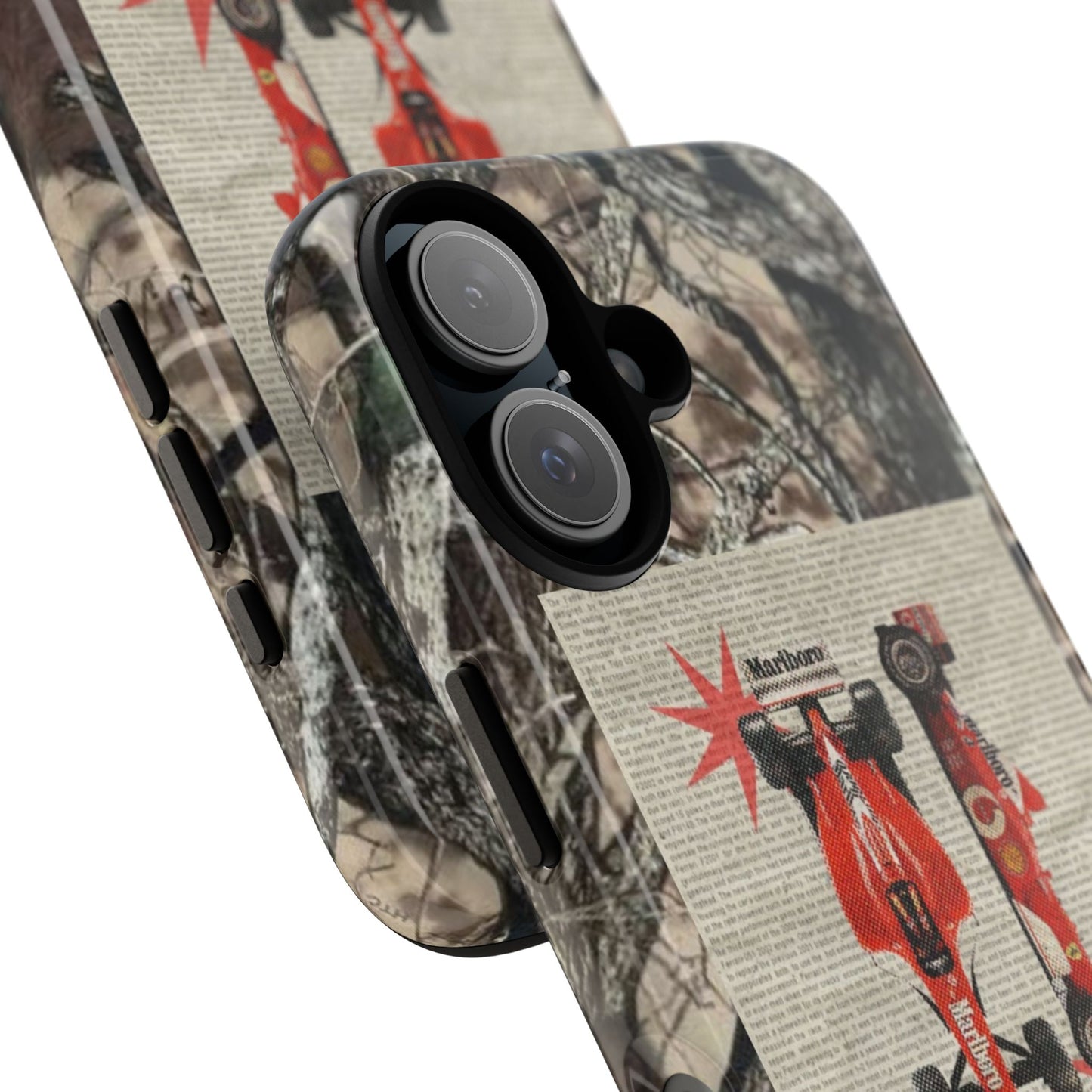Camouflage Ferrari iPhone Case