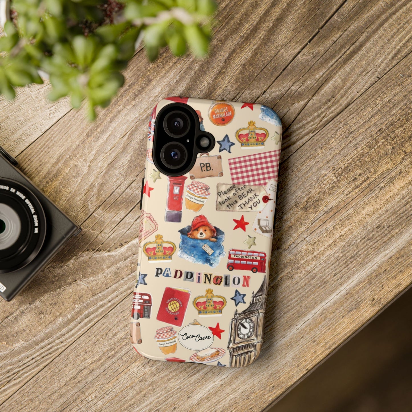 London Bear iPhone Case