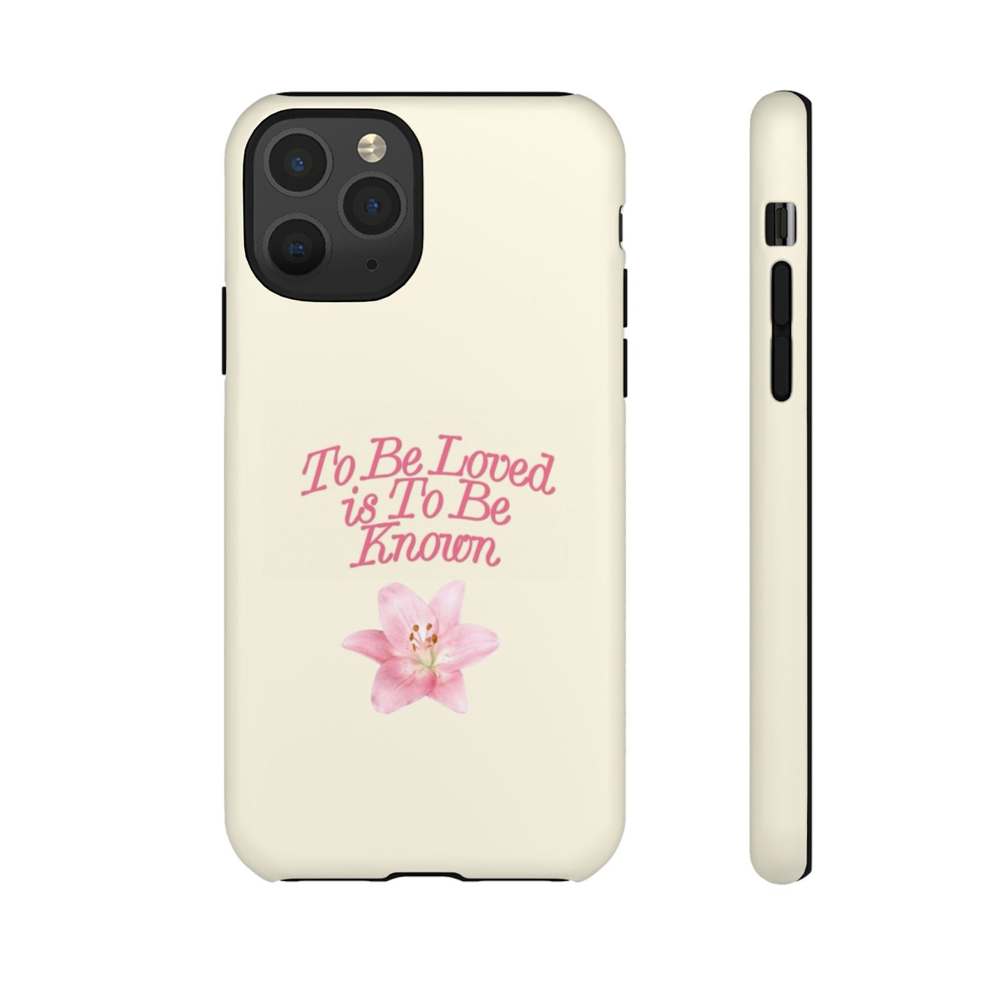 to be loved iPhone Case