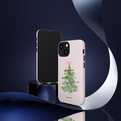 Blush & Pine iPhone Case