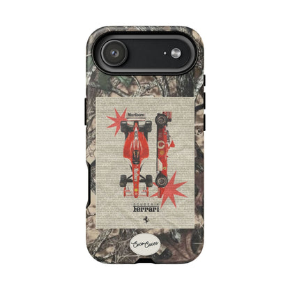 Camouflage Ferrari iPhone Case