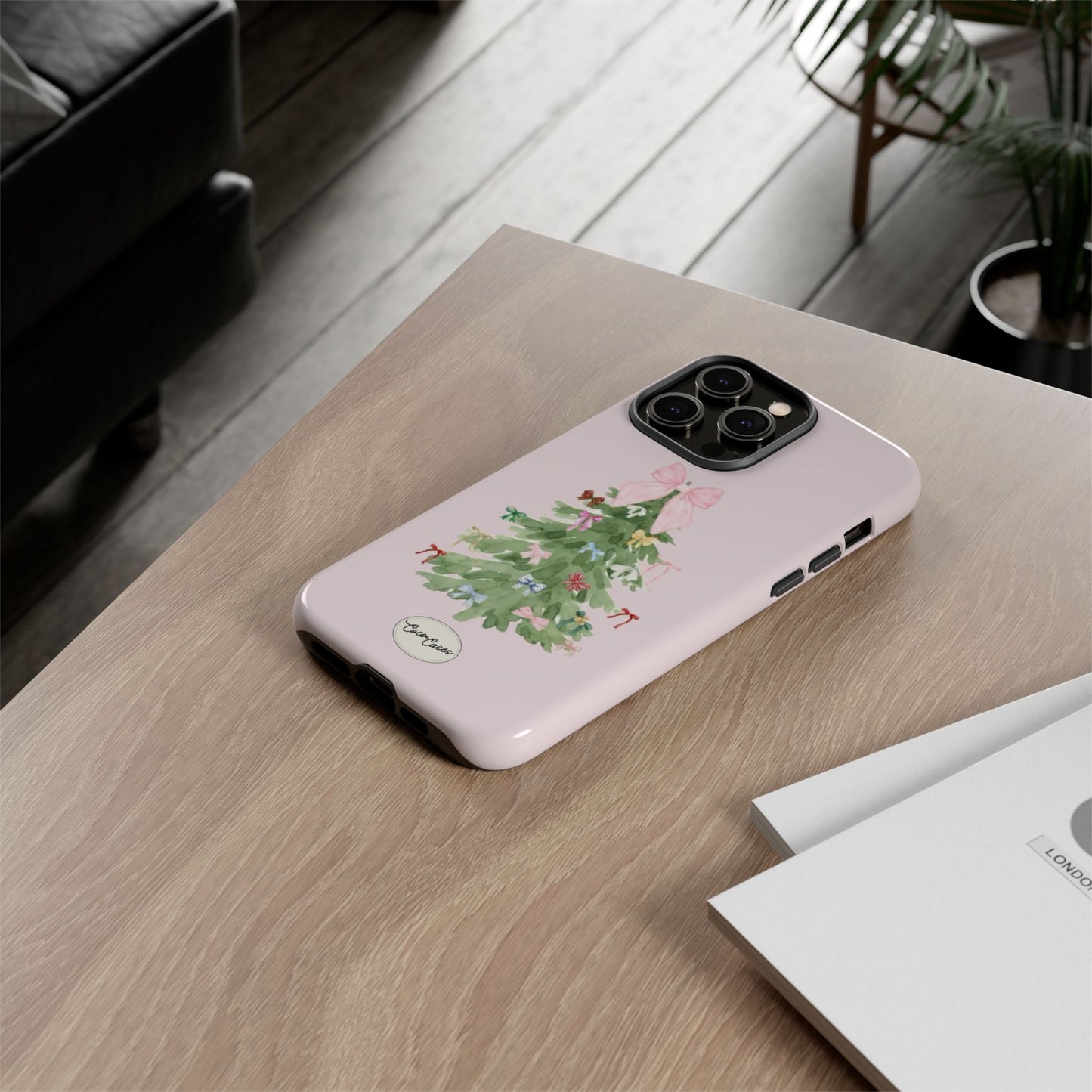 Blush & Pine iPhone Case