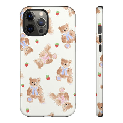 Bears and Berries iPhone Case