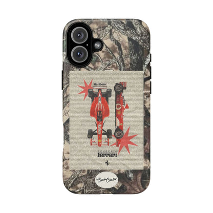 Camouflage Ferrari iPhone Case