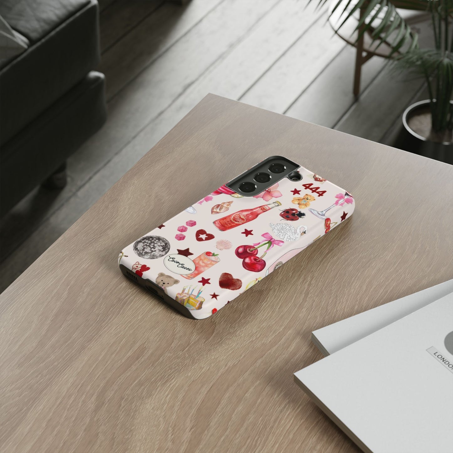 Pink Clutter Samsung Case