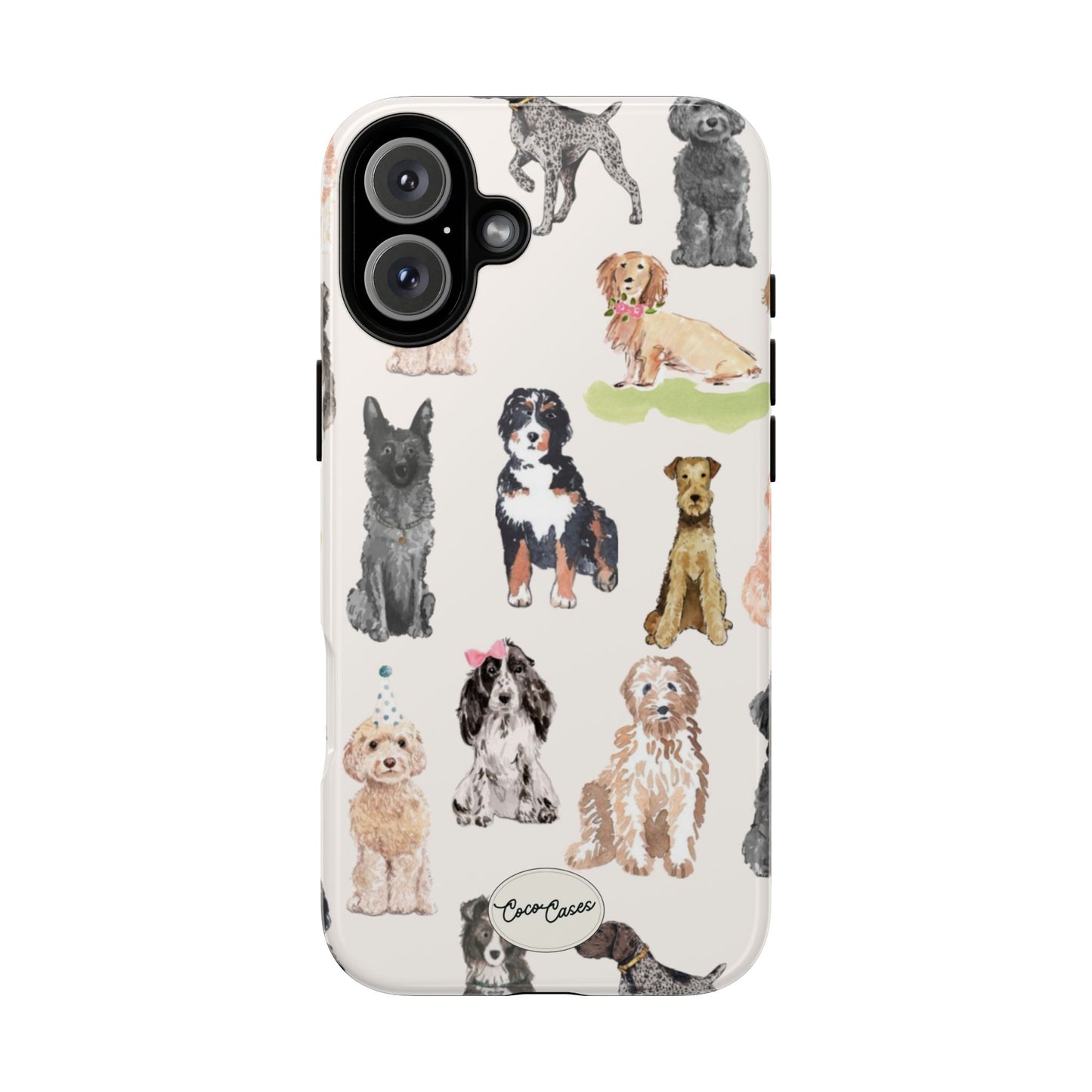 Puppy Party iPhone Case