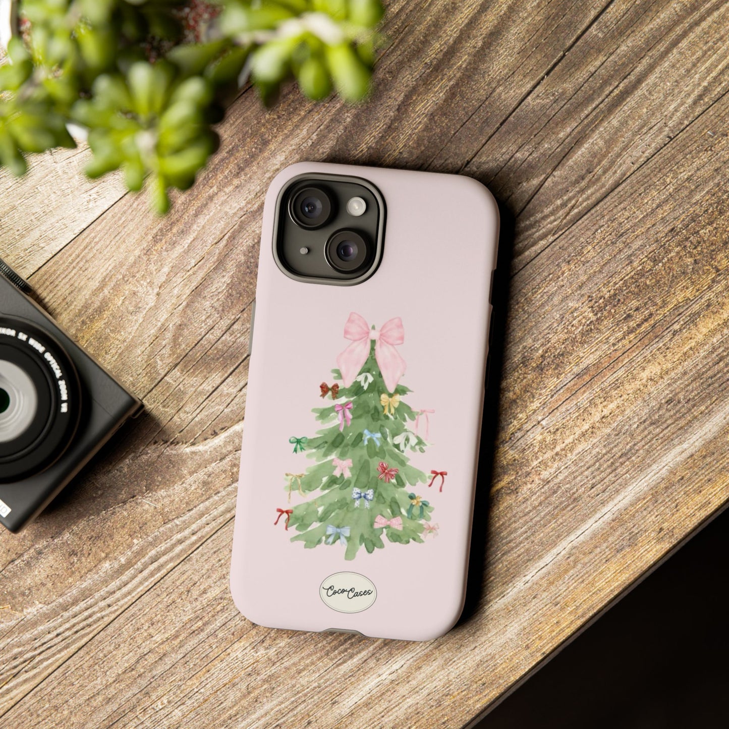 Blush & Pine iPhone Case