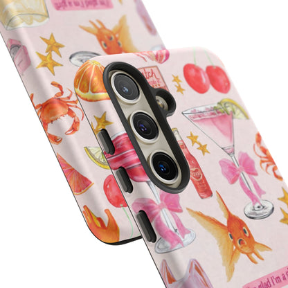 I'm glad I'm a girl Samsung Case