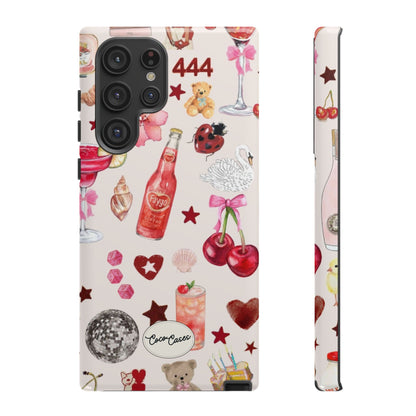 Pink Clutter Samsung Case